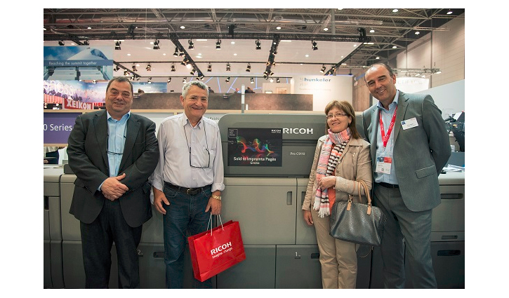 Impremta Pages orders Ricoh Pro™ C9110 press at drupa 2016